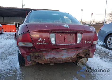 2001 Nissan Sentra Gxe из США, поврежденный, VIN 3N1CB51D51L443791